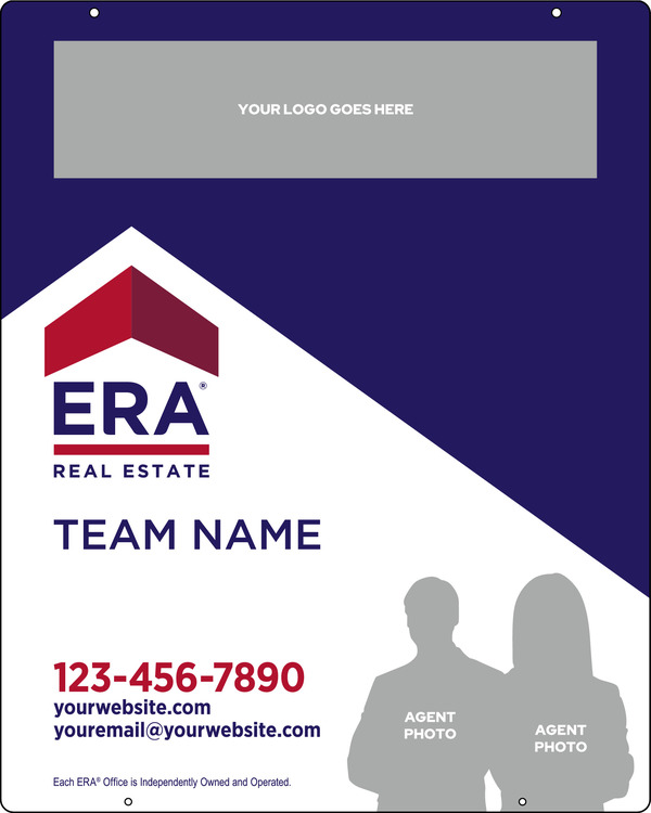 Team Logo - Photo Hanging Sign Panel, 30h x 24w, Steel